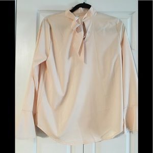 Soft Pink Blouse with bell sleeves